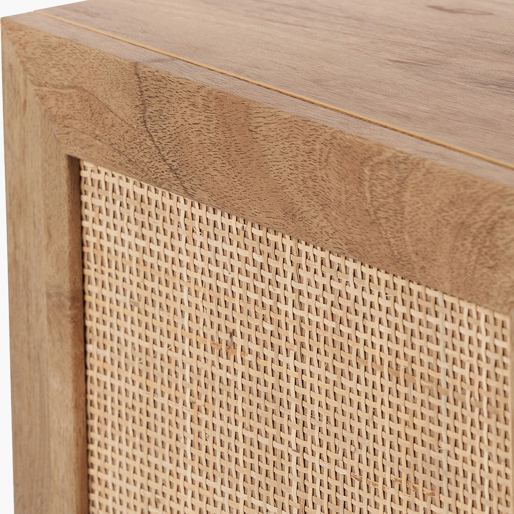 Pacific Lifestyle Henrik Natural Rattan 1 Door Cupboard Unit