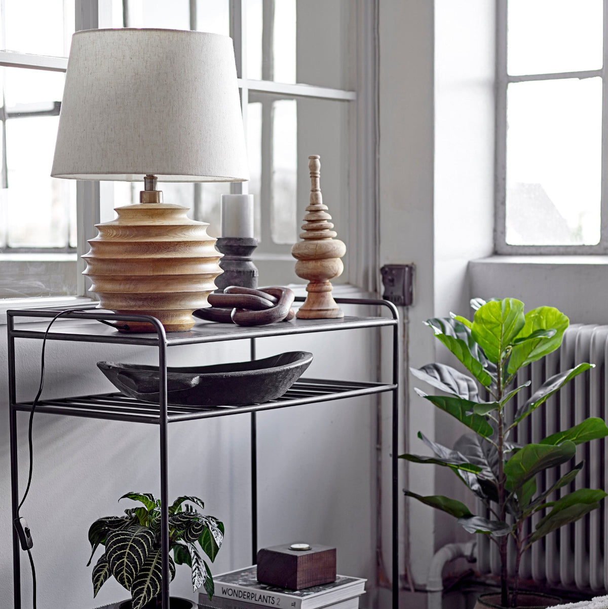 Bloomville Svale Table lamp, Nature, Mango