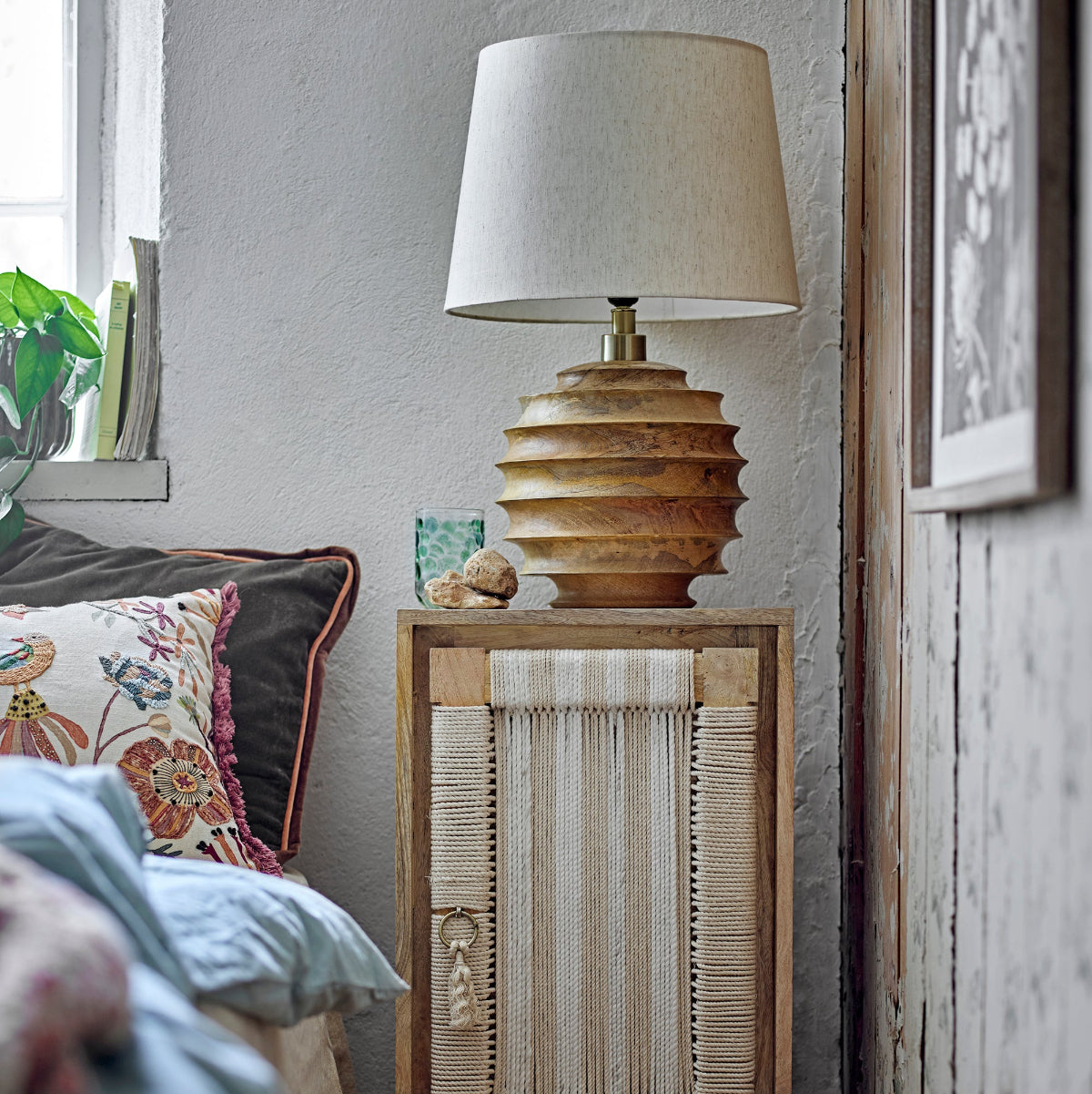 Bloomville Svale Table lamp, Nature, Mango