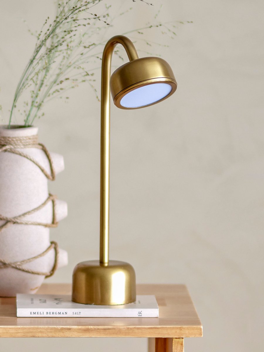 Bloomingville Nico Rechargeable Lamp - Brass