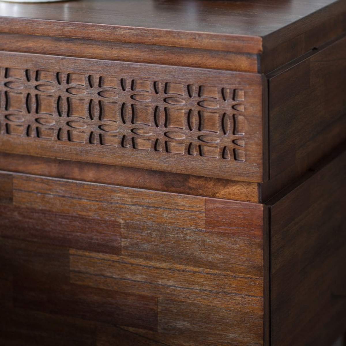 Gallery Direct Boho Retreat Bedside 2 Drawer Chest 500x400x600mm