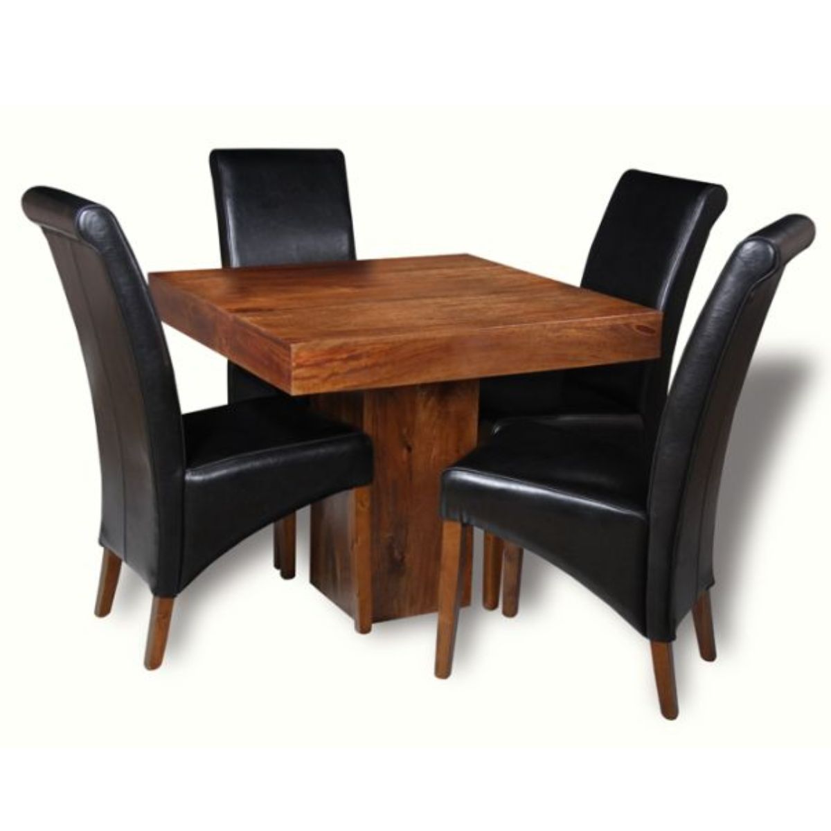 Trade Furniture 90cm Cube Dining Table & 4 Chairs