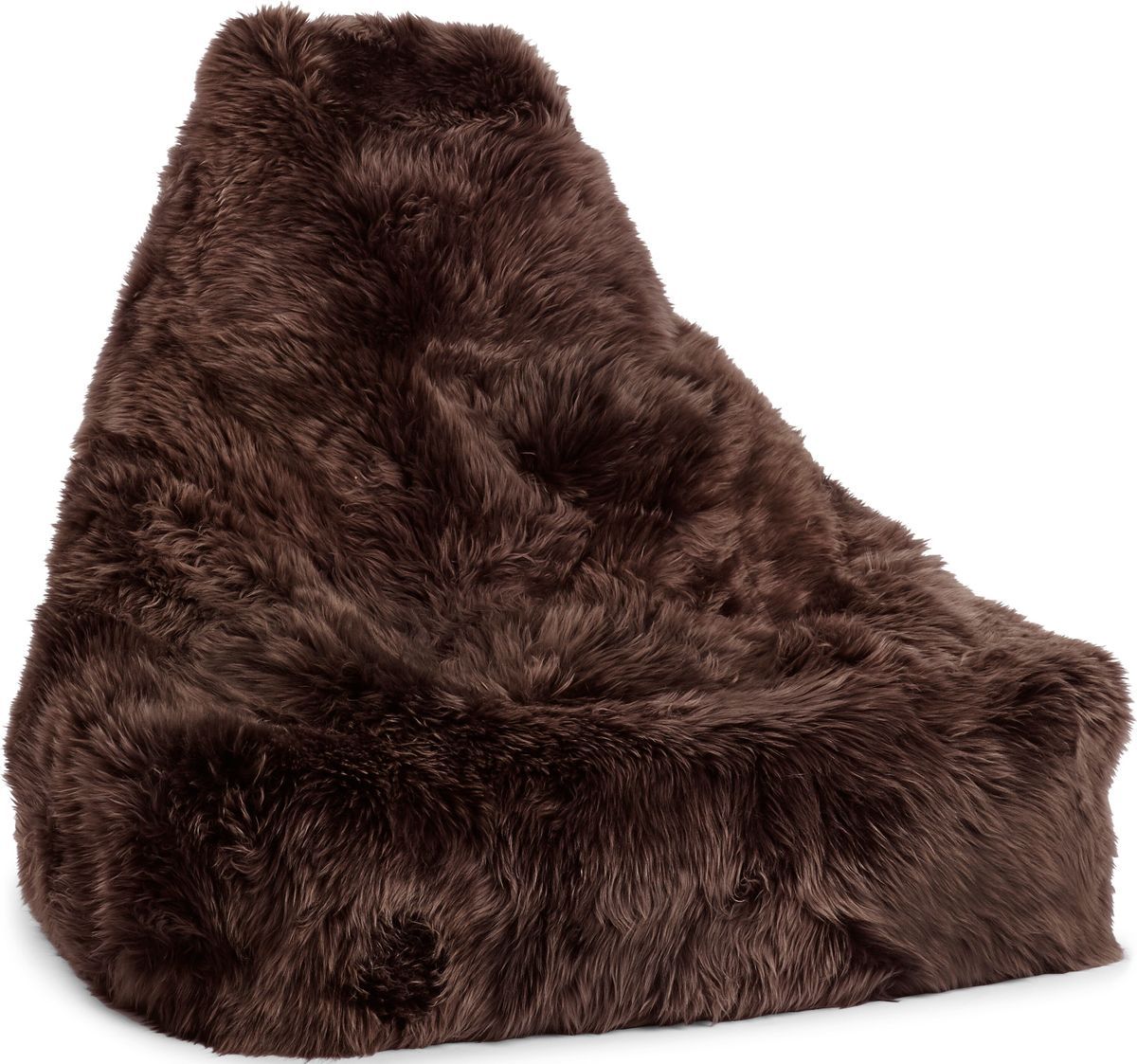 Natures Collection Sheepskin Bean Bag Chair | Long Wool