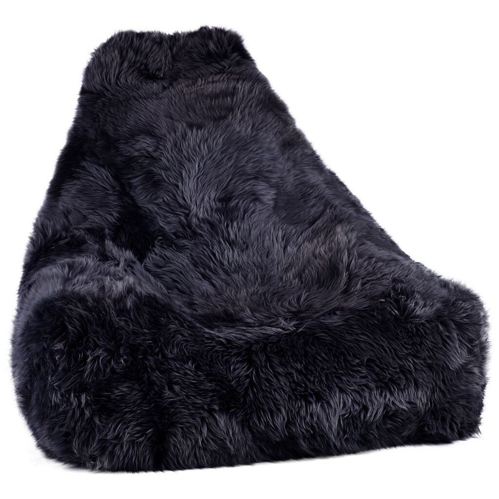 Natures Collection Sheepskin Bean Bag Chair | Long Wool