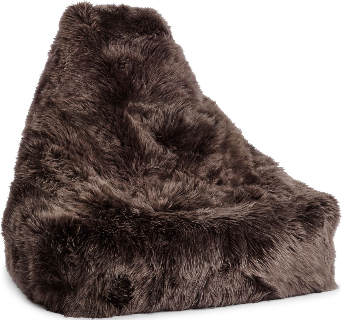 Natures Collection Sheepskin Bean Bag Chair | Long Wool