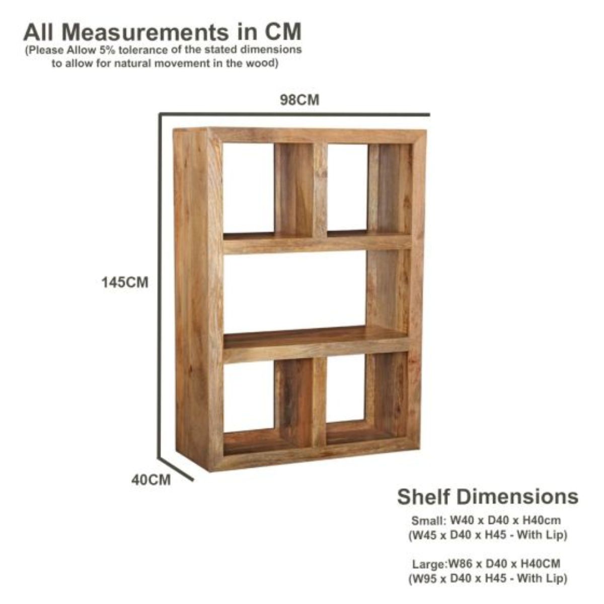 Trade Furniture 98cm Open Bookcase