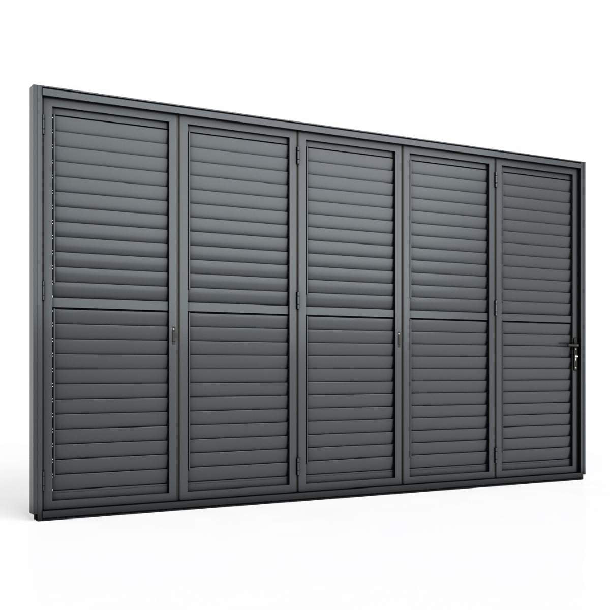 Maze - Eden Pergola Bi Folding Louvre Door