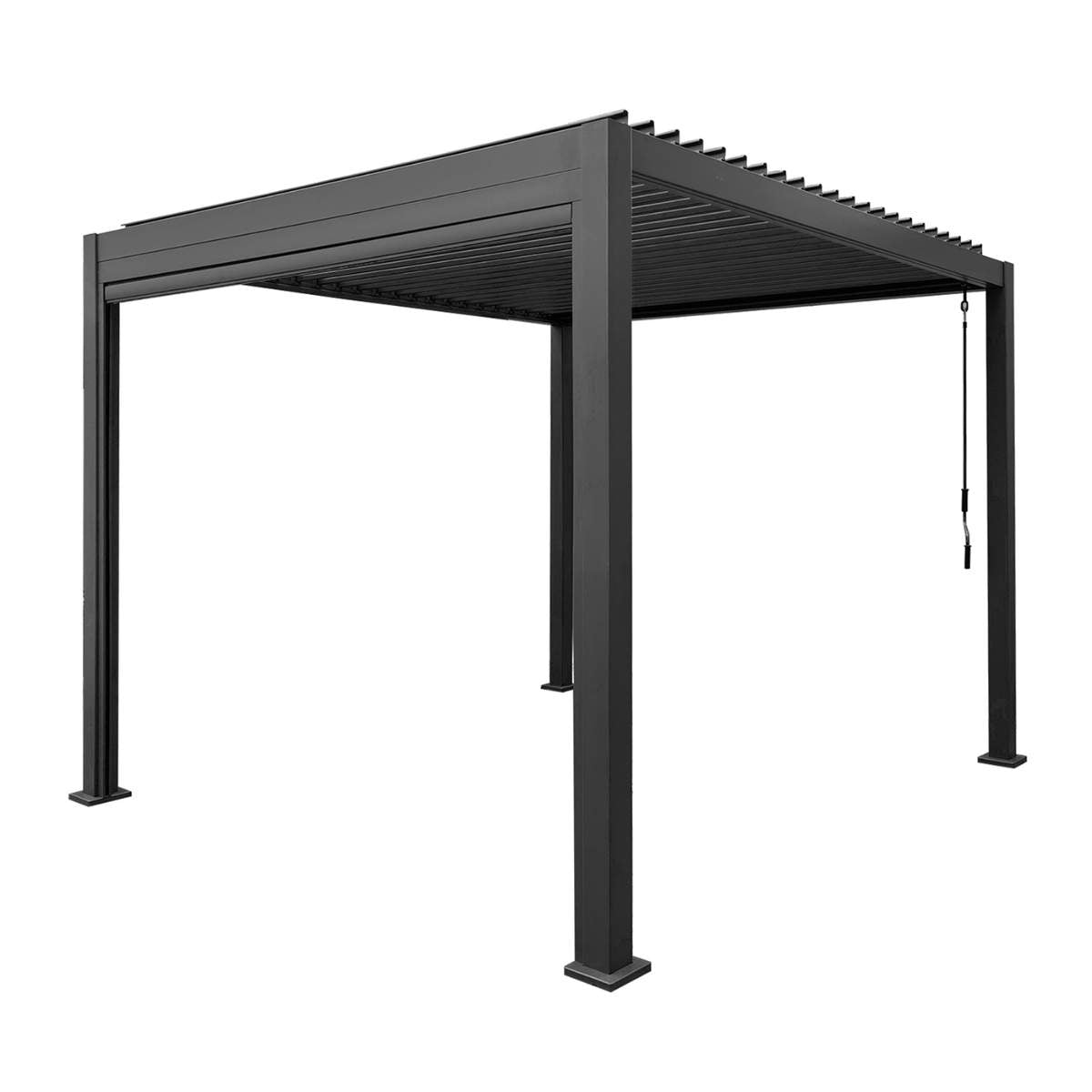 Maze - Como 3m x 3m Aluminium Metal Outdoor Garden