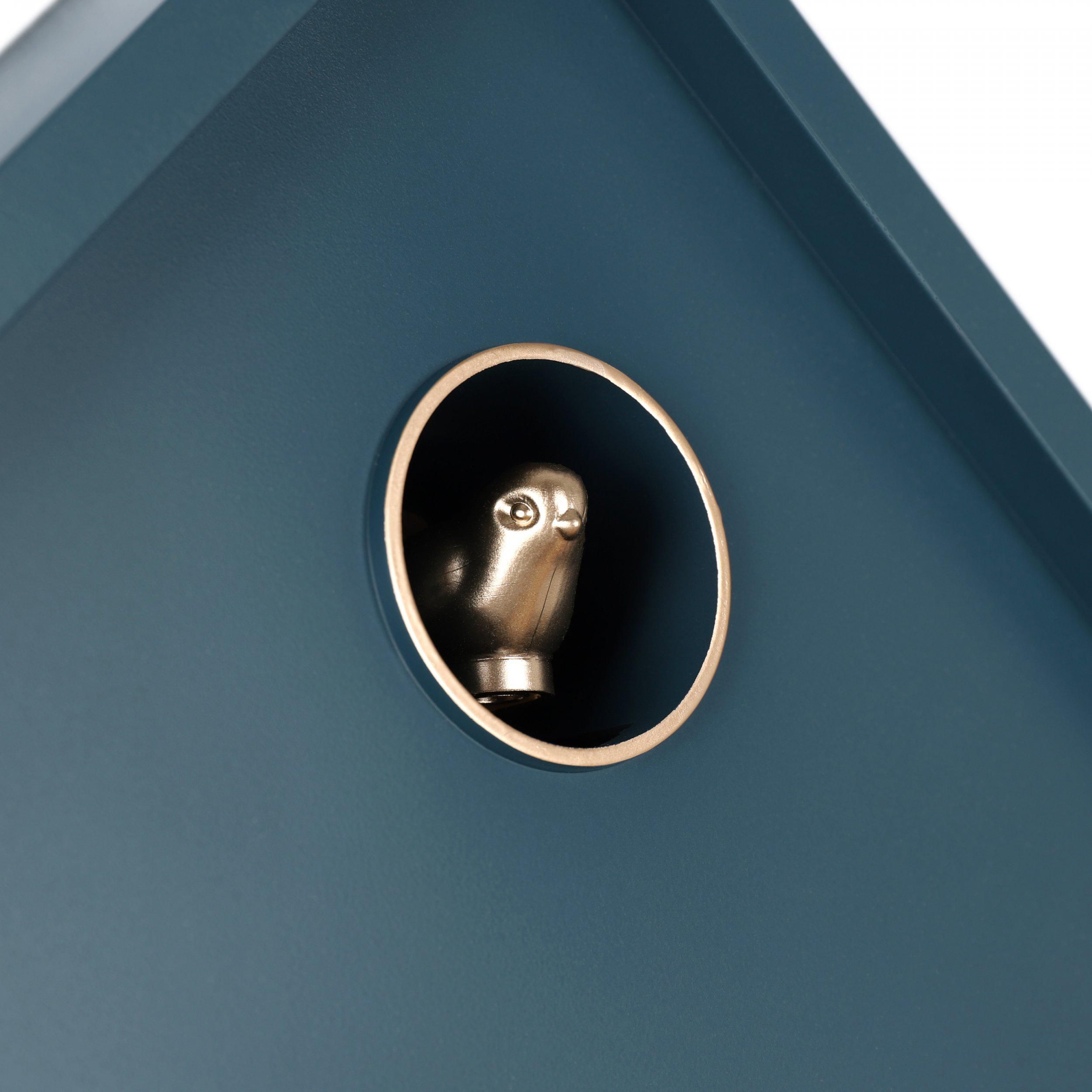 Thomas Kent Cuckoo Navy Wall Clock-Beaumonde