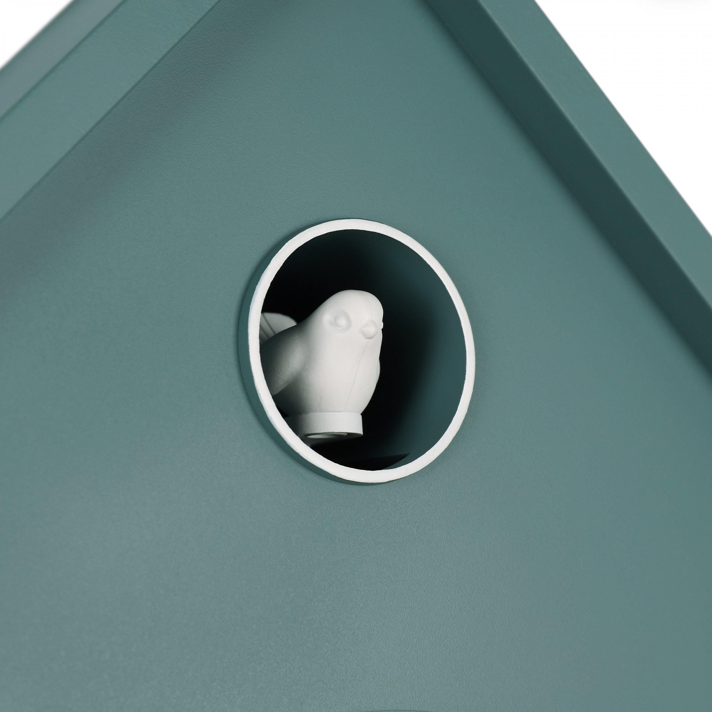 Thomas Kent Cuckoo Dark Aquamarine Wall Clock-Beaumonde