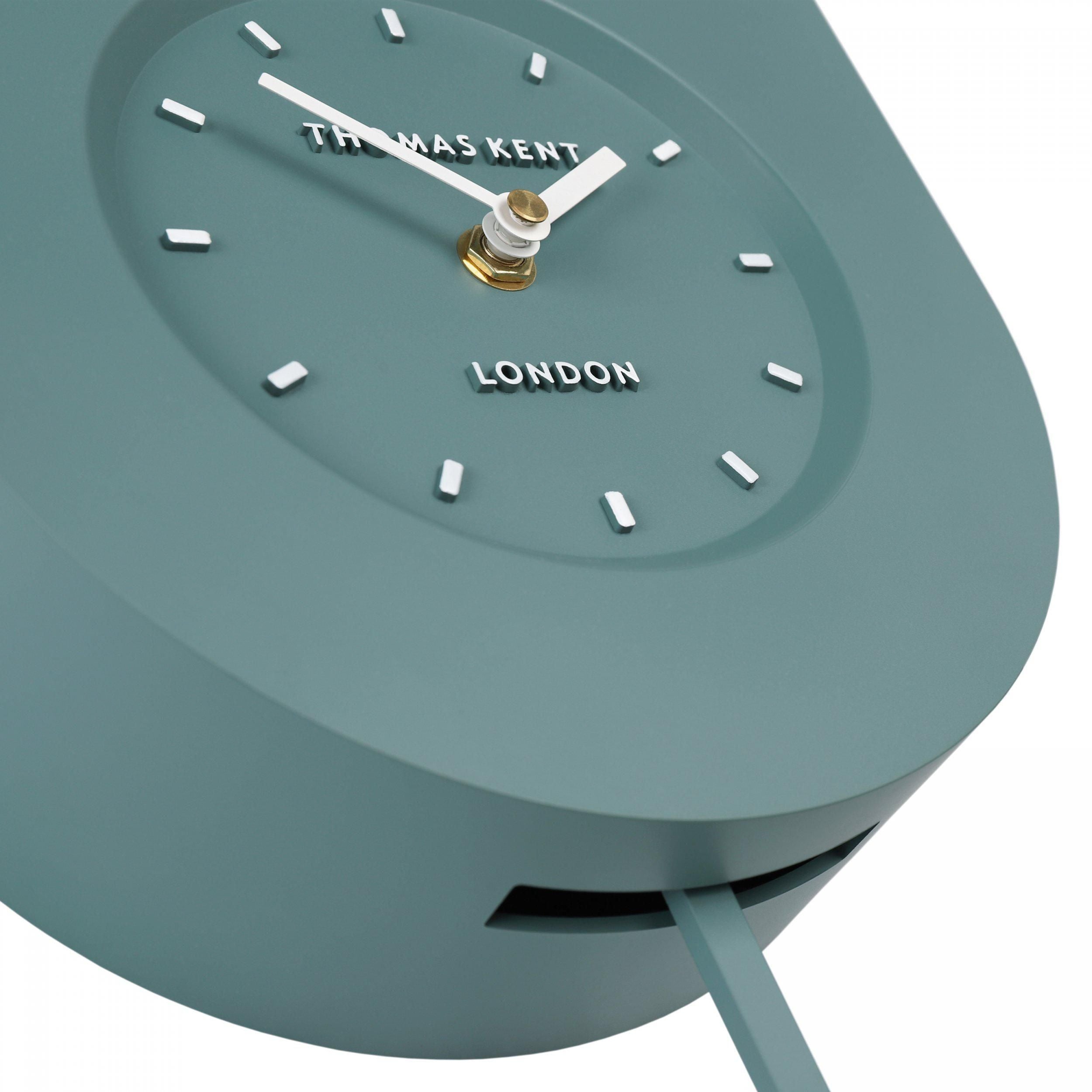 Thomas Kent Cuckoo Dark Aquamarine Wall Clock-Beaumonde