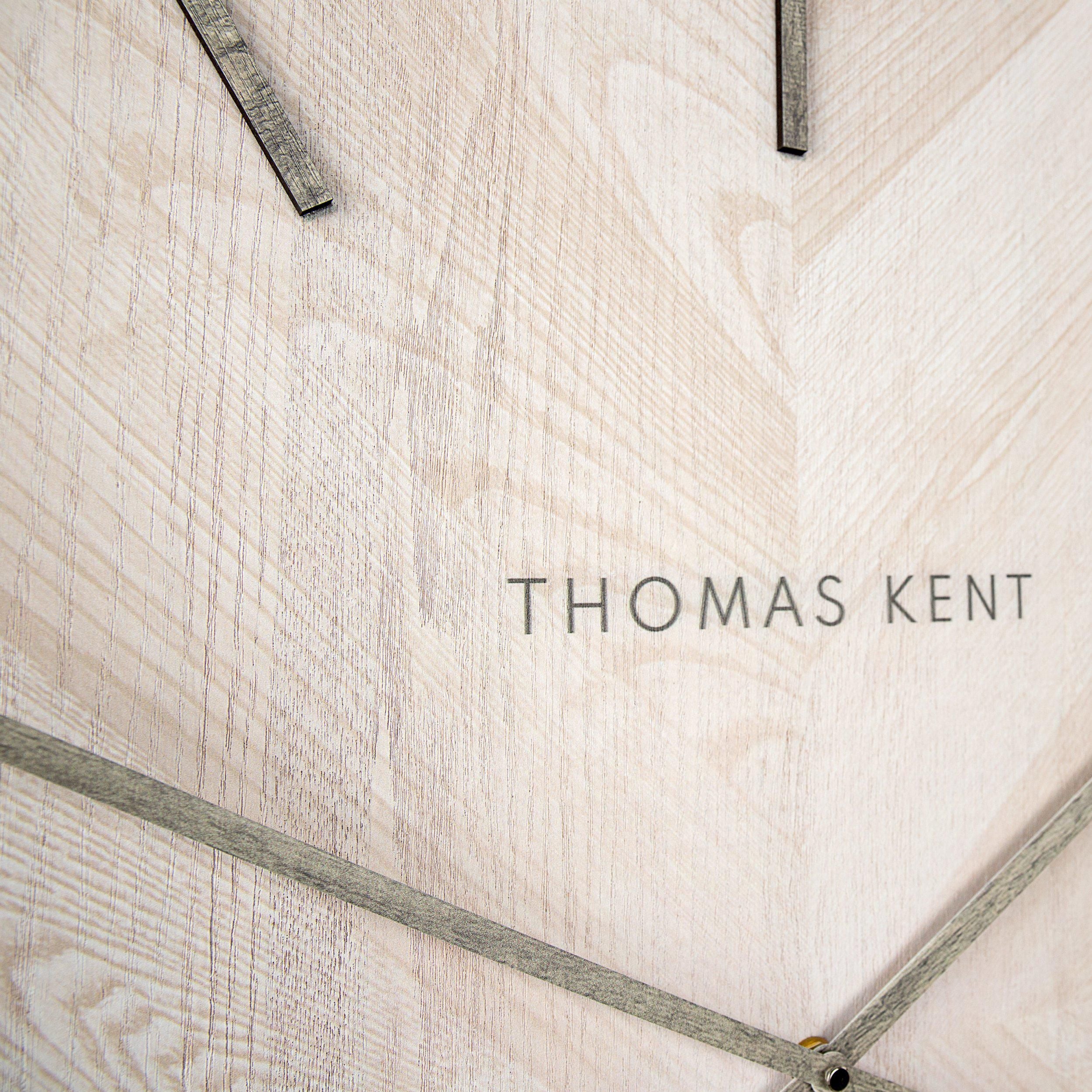 Thomas Kent 76cm Herringbone Wharf Wall Clock