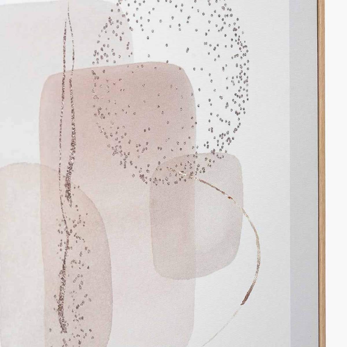 Pacific Lifestyle Abstract Canvases In Natural Pair