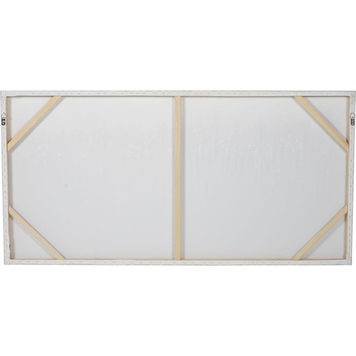 Libra Interiors Abstract Golden Reeds Canvas Wall Art 150x75cm