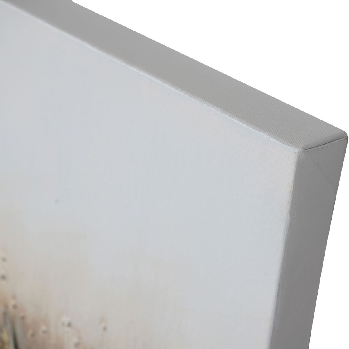 Libra Interiors Abstract Golden Reeds Canvas Wall Art 150x75cm