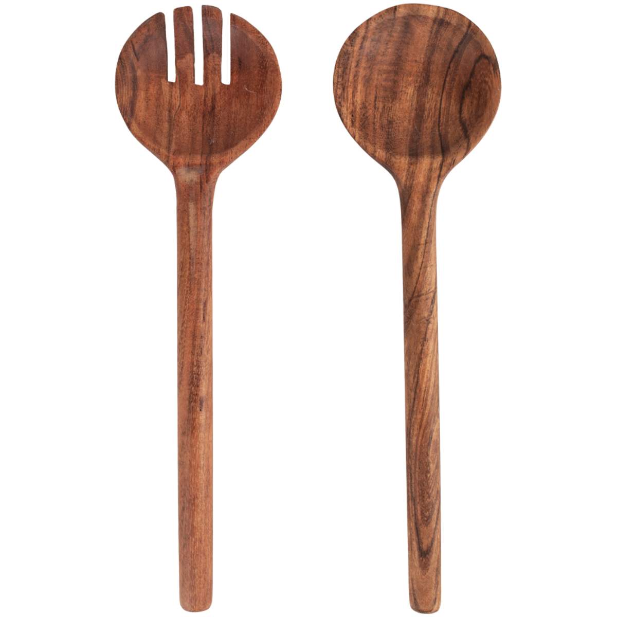 Grand Illusions Acacia Salad Server Set of 2