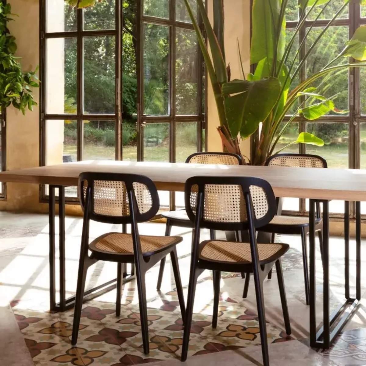 Vincent Shepherd Achille Dining Table Square Base 240 X 100 cm