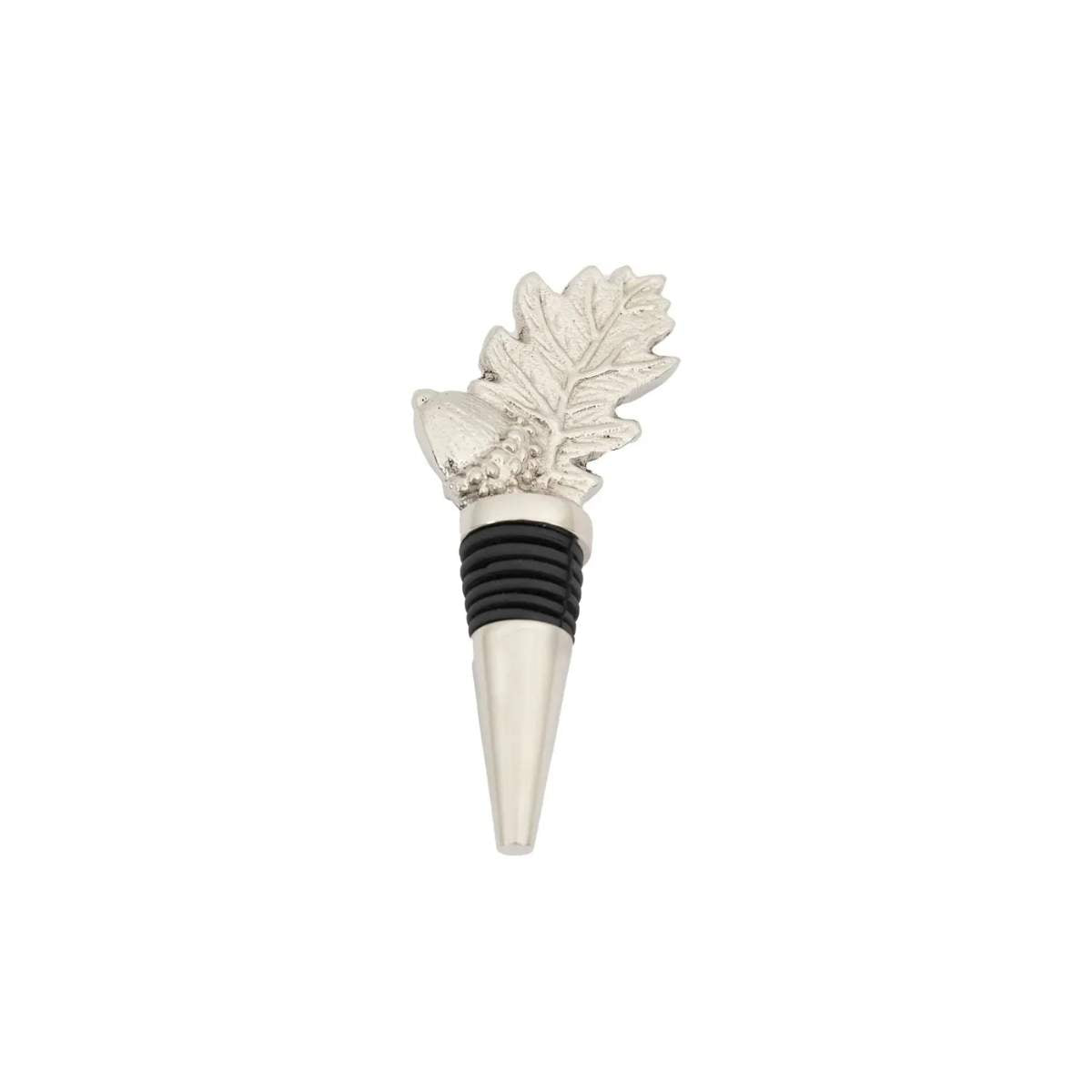 Gallery Direct Acorn Bottle Stopper Nickel Finish