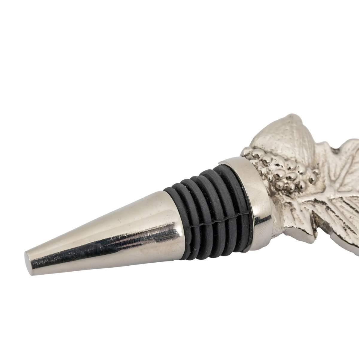 Gallery Direct Acorn Bottle Stopper Nickel Finish