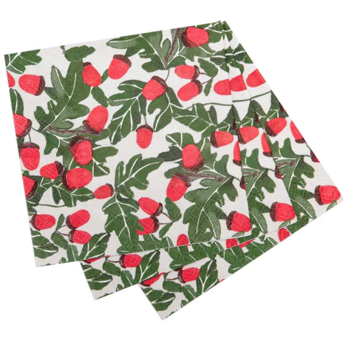 Saint John's Cathedral Bookstore & Gift Shop Acorns Paper Napkins, Pack of 20