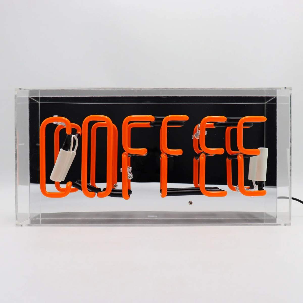 Locomocean Acrylic Box Neon - Coffee Red