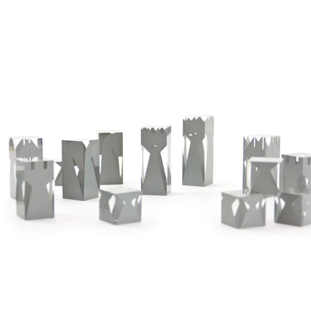 Jonathan Adler Acrylic Chess Set