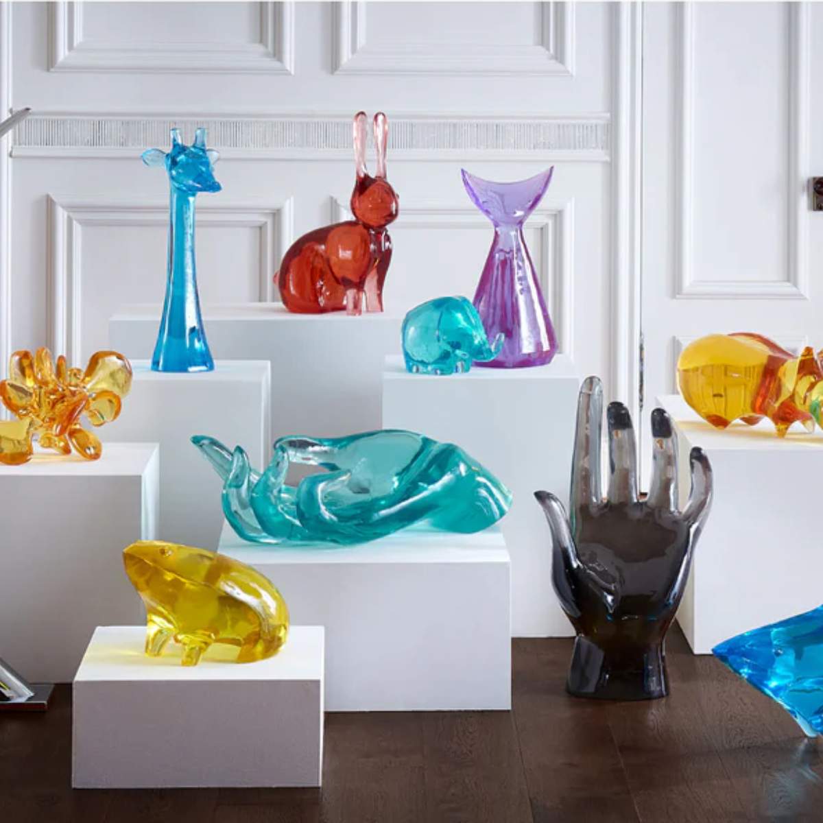 Jonathan Adler Acrylic Hand Bowl