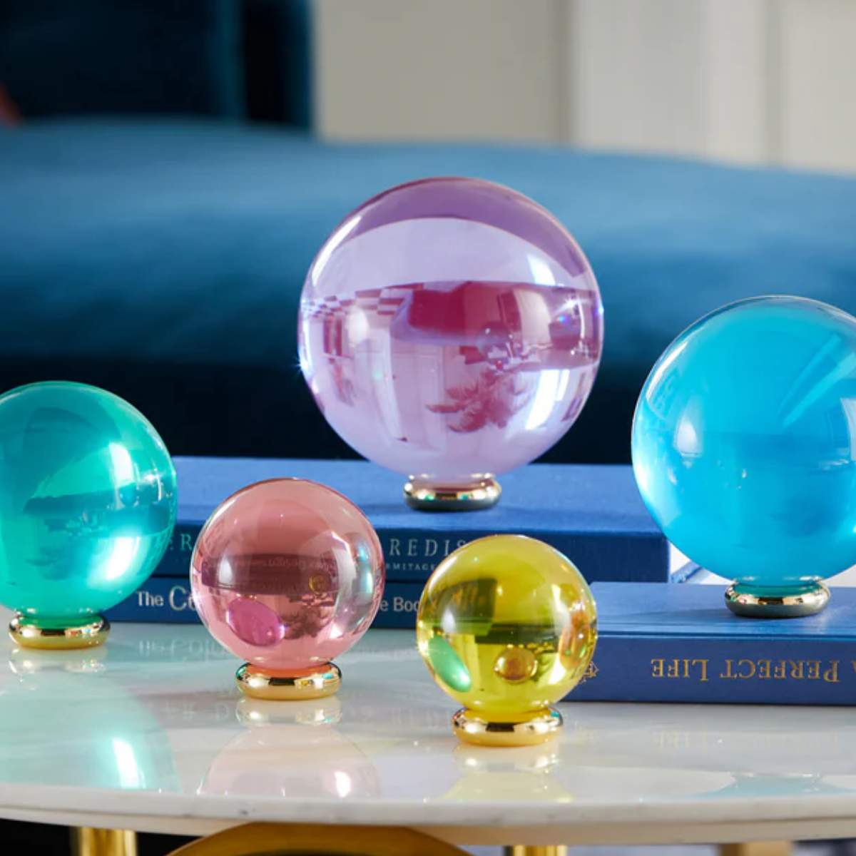 Jonathan Adler Acrylic Orb Set