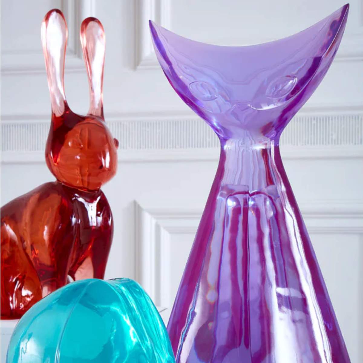 Jonathan Adler Acrylic Rabbit Objet