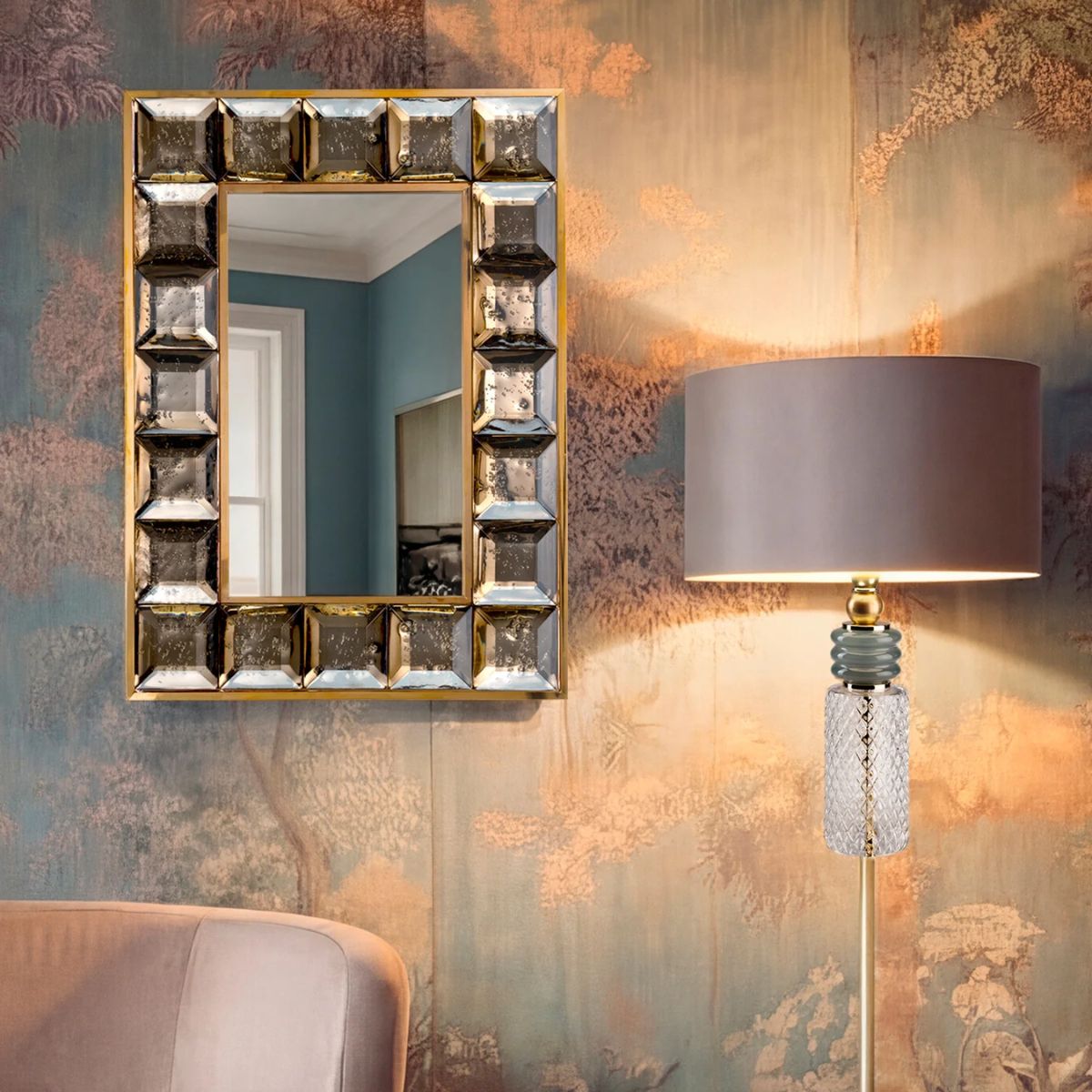Villari Adamant Small Mirror