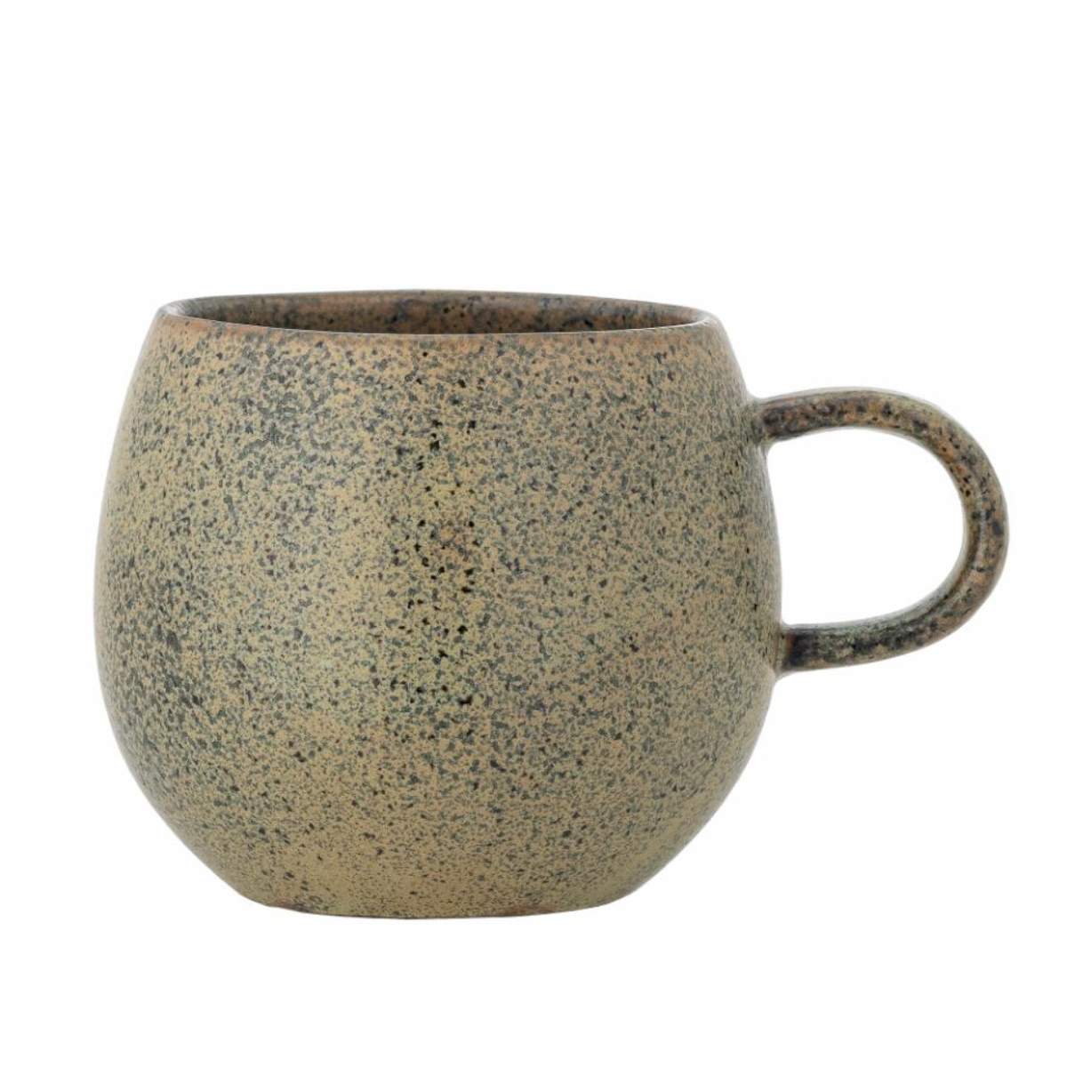 Bloomingville Addison Mug, Green, Stoneware - Set of 3