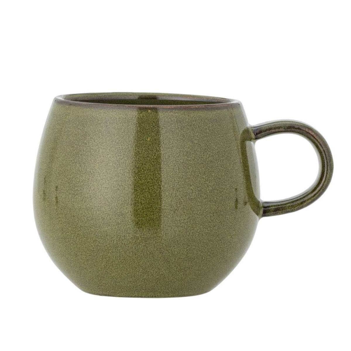 Bloomingville Addison Mug, Green, Stoneware - Set of 3