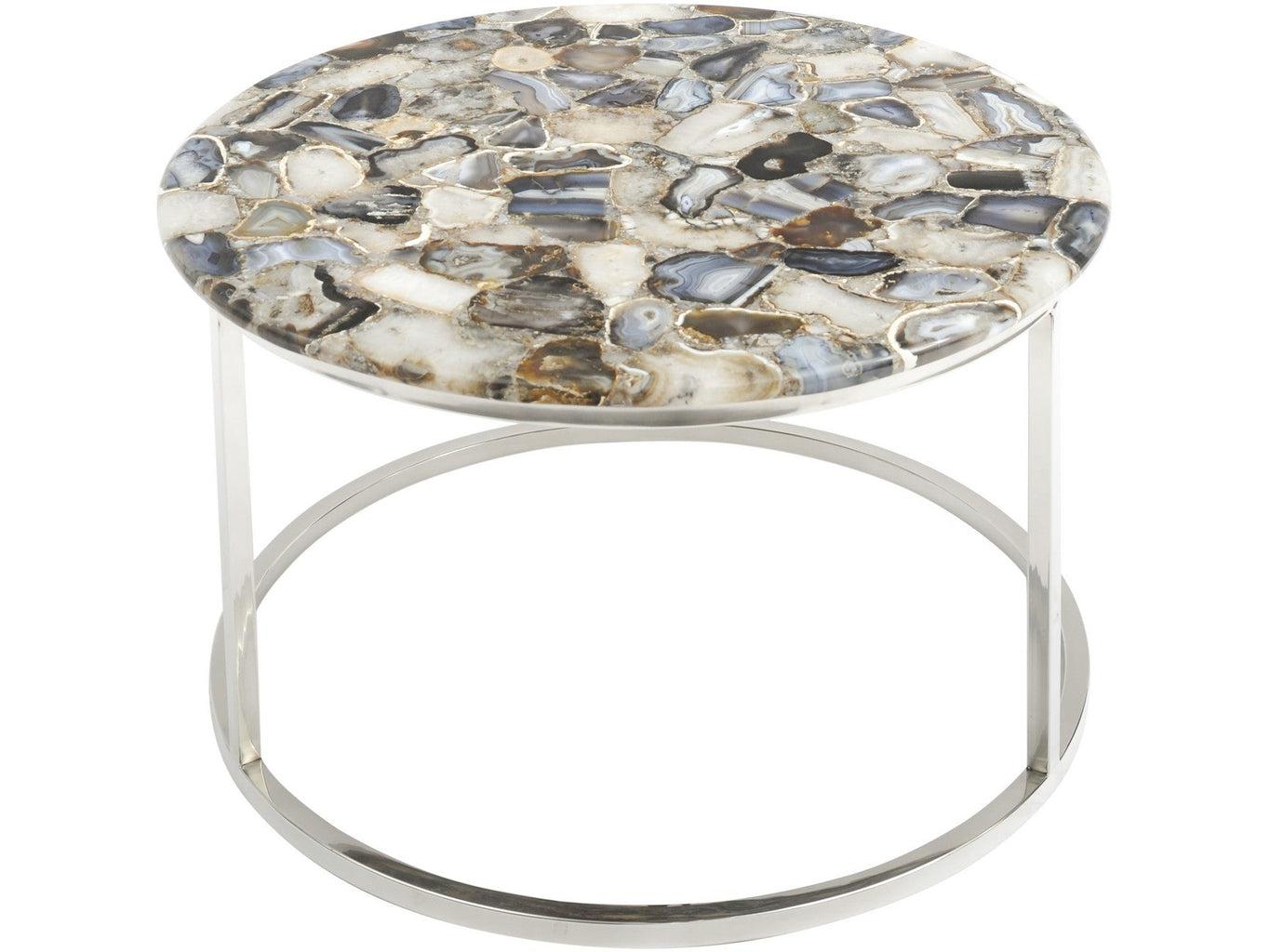 Agate Round Coffee Table-Beaumonde