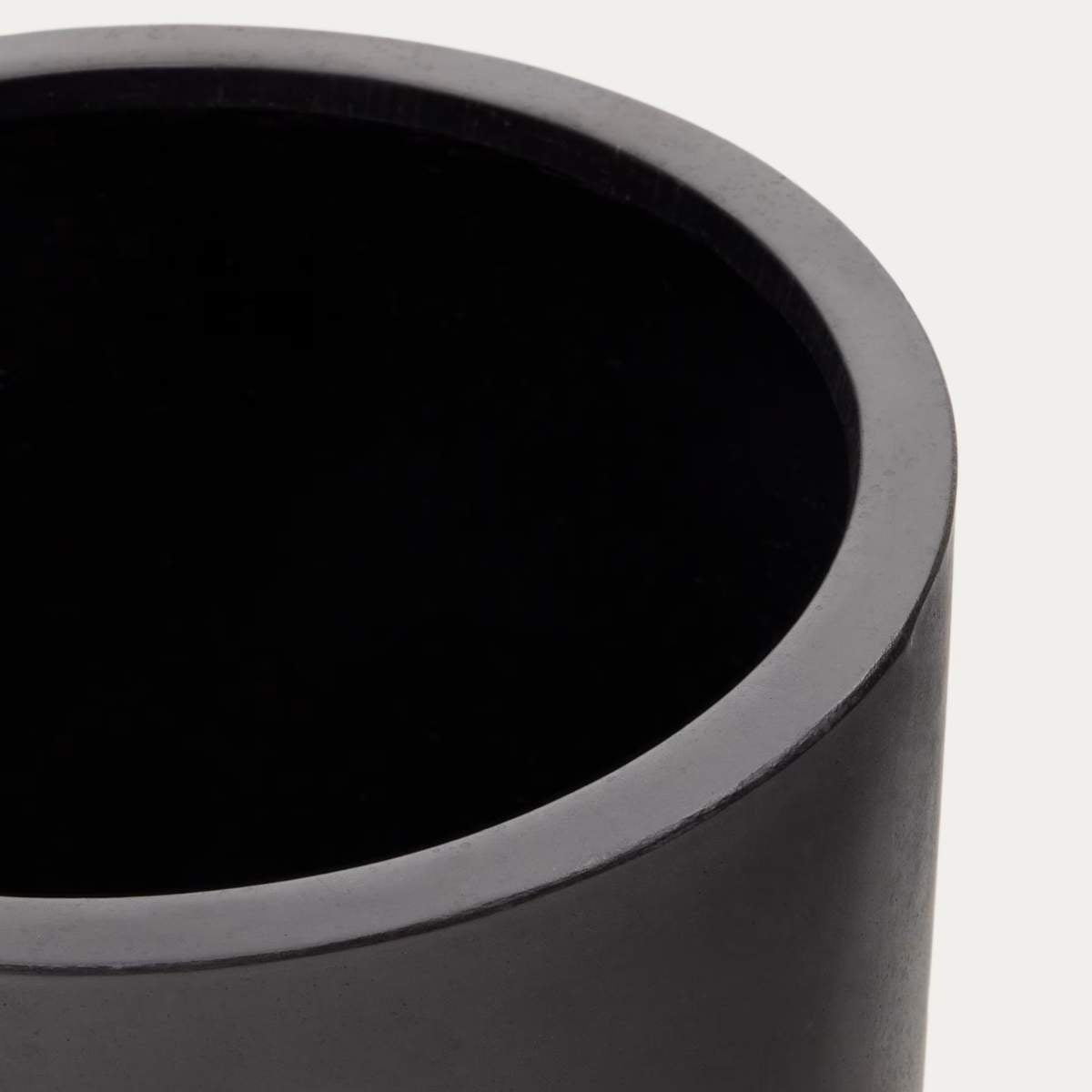 Kave Home Aiguablava brown cement planter Ø 52cm