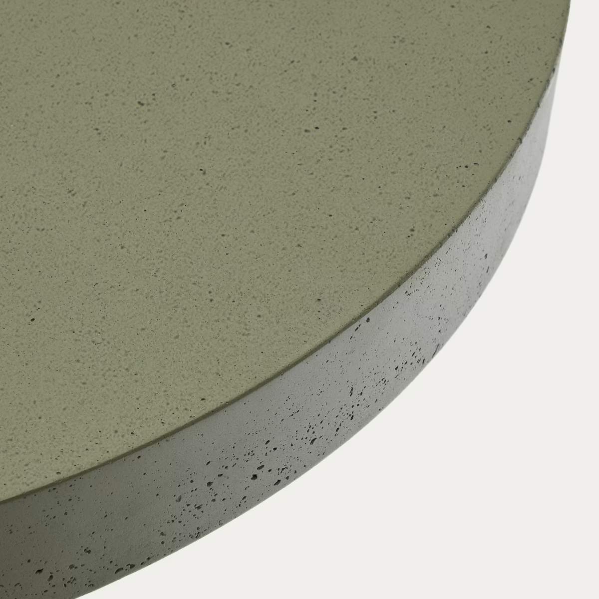Kave Home Aiguablava terracotta cement round table Ø90cm
