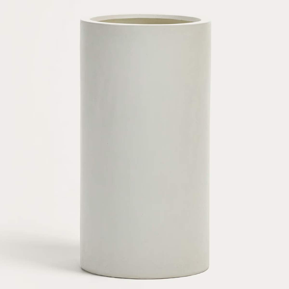 Kave Home Aiguablava brown cement planter Ø 42cm