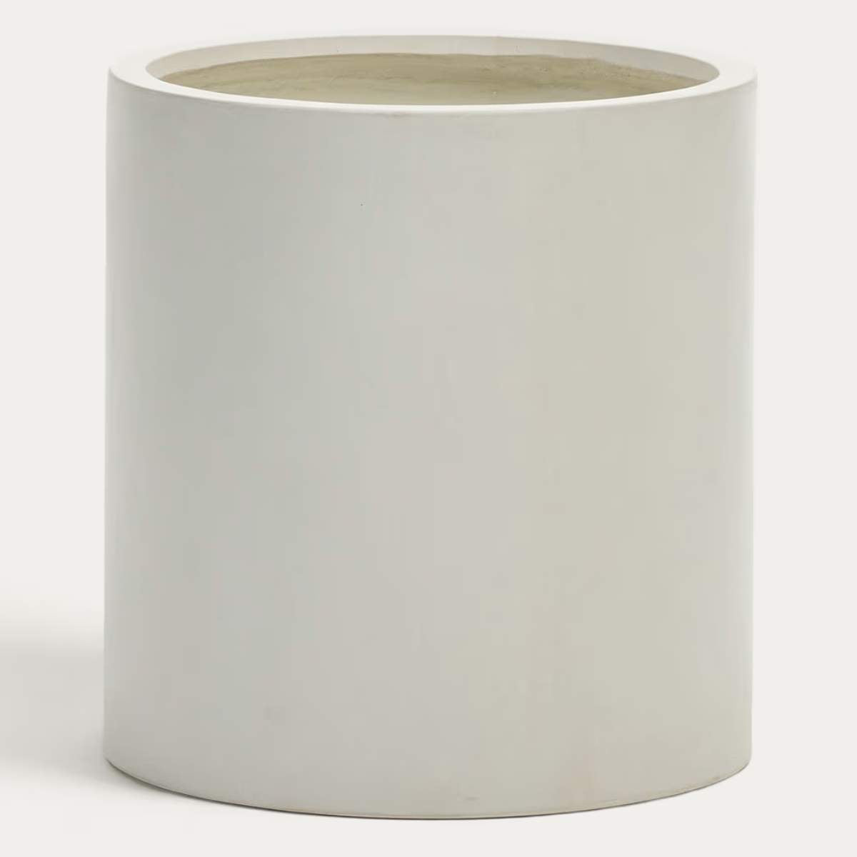 Kave Home Aiguablava brown cement planter Ø 52cm