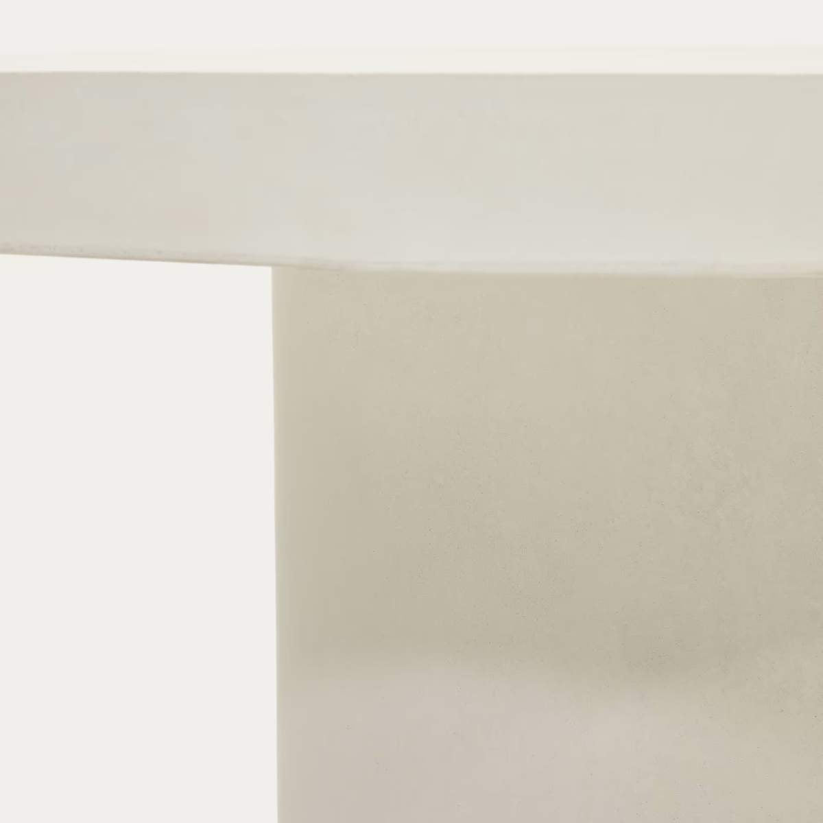 Kave Home Aiguablava terracotta cement round table Ø90cm