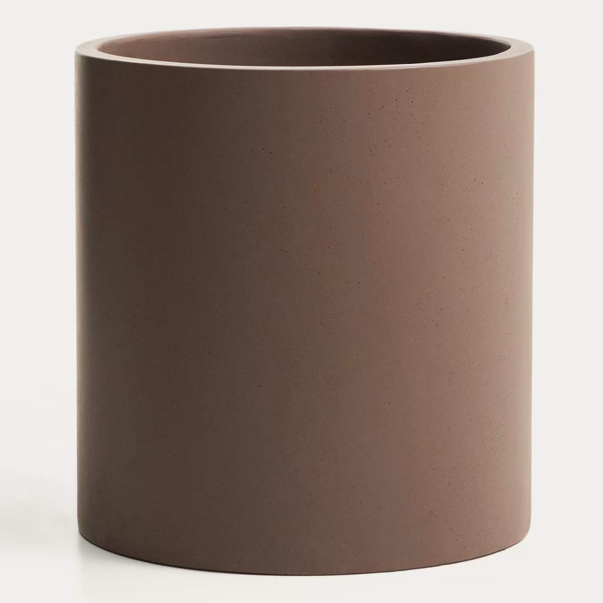 Kave Home Aiguablava brown cement planter Ø 52cm