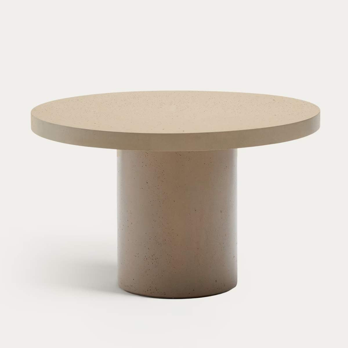 Kave Home Aiguablava terracotta cement round table Ø120cm
