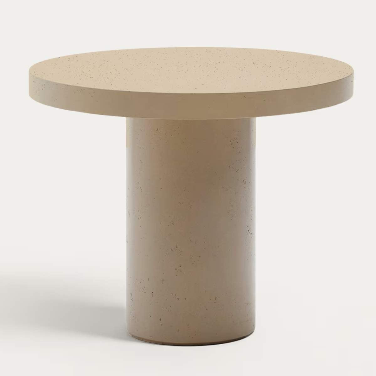 Kave Home Aiguablava terracotta cement round table Ø90cm