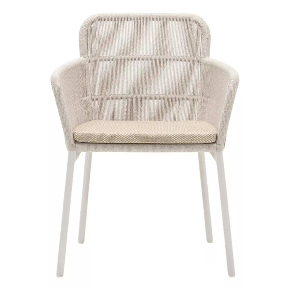Vincent Shepherd Akari Dining Chair with Almond Seat Cushion