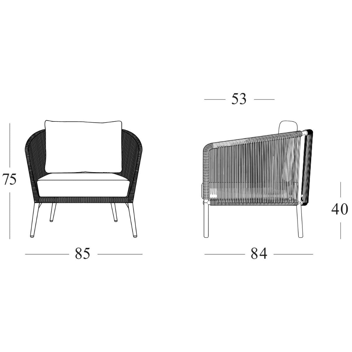 Vincent Shepherd Akari Outdoor Lounge Chair