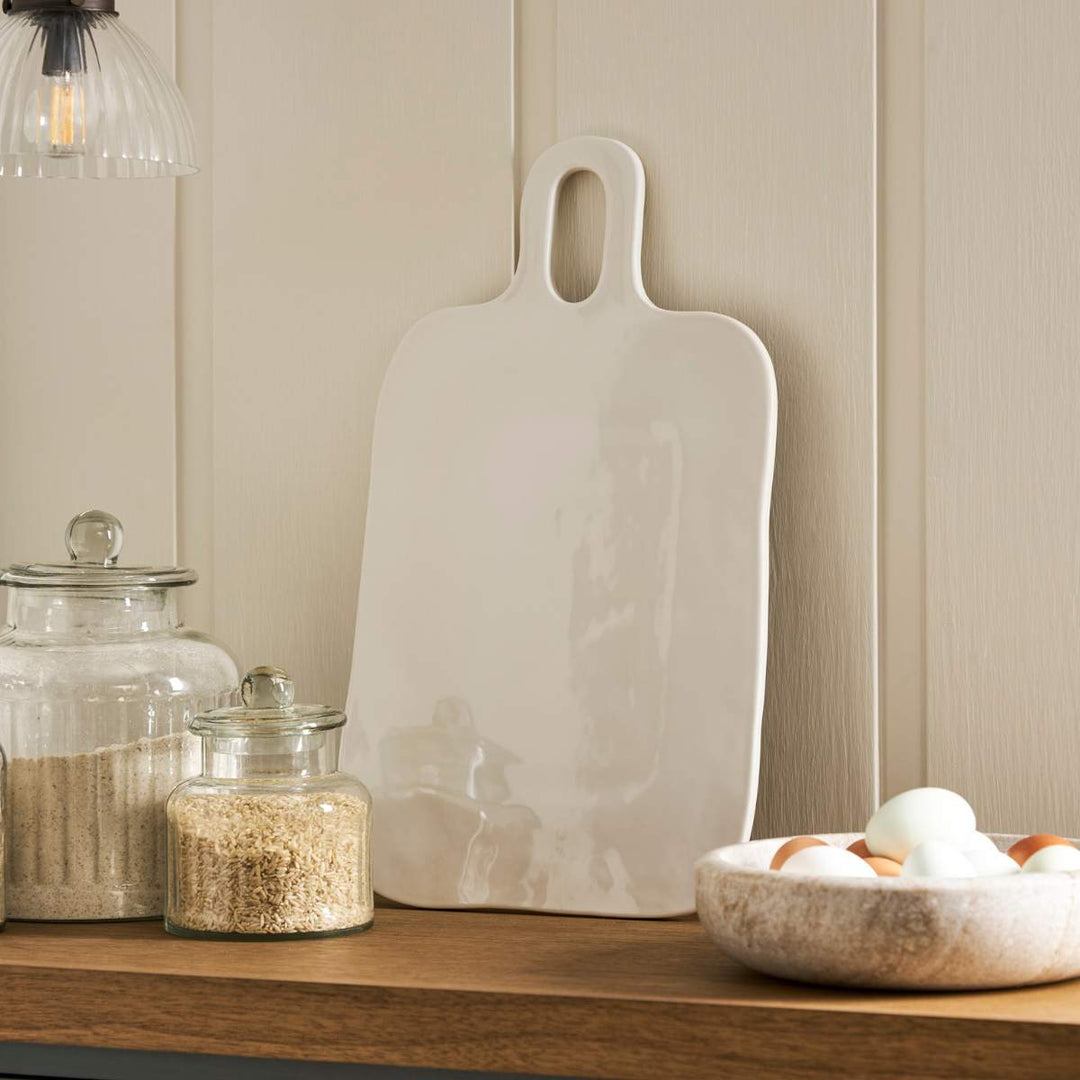 Garden Trading Alderley Rectangular Serving Board Chalk