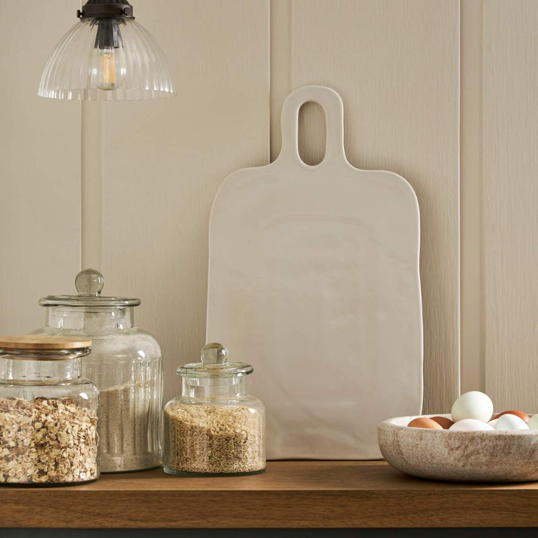 Garden Trading Alderley Rectangular Serving Board Chalk