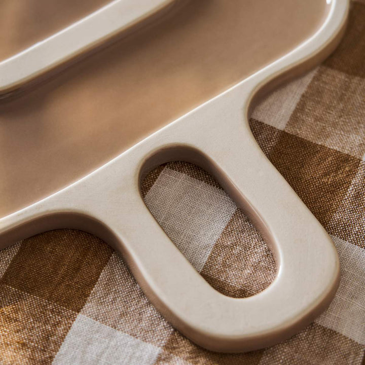 Garden Trading Alderley Rectangular Serving Board Truffle