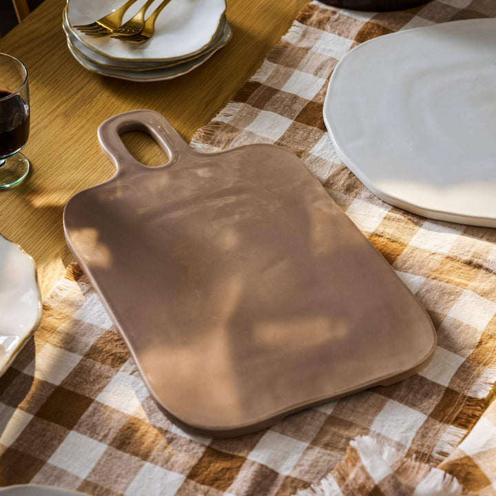 Garden Trading Alderley Rectangular Serving Board Truffle