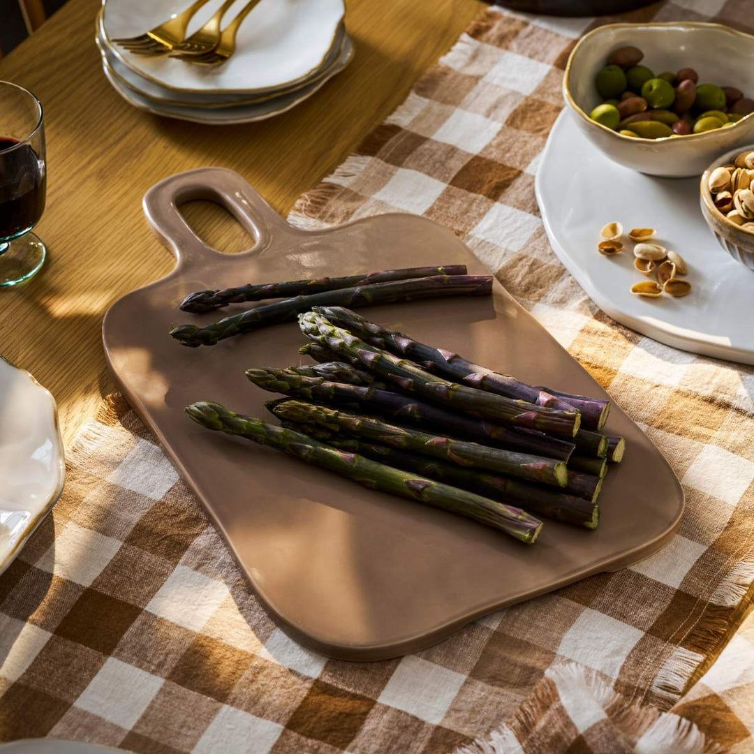 Garden Trading Alderley Rectangular Serving Board Truffle