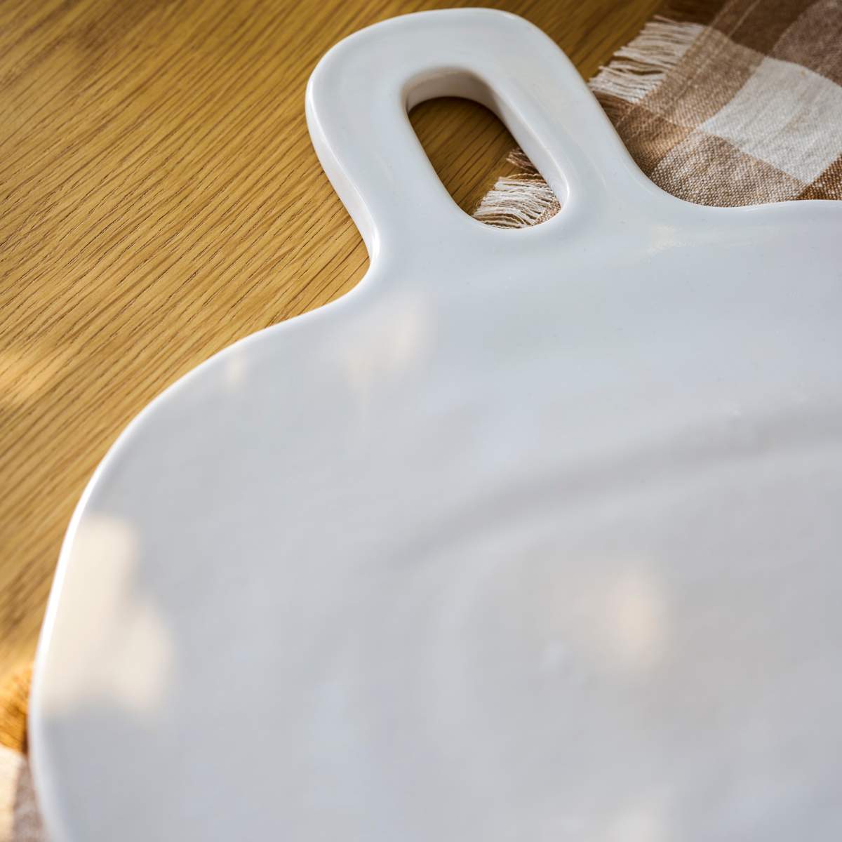 Garden Trading Alderley Round Serving Board Chalk
