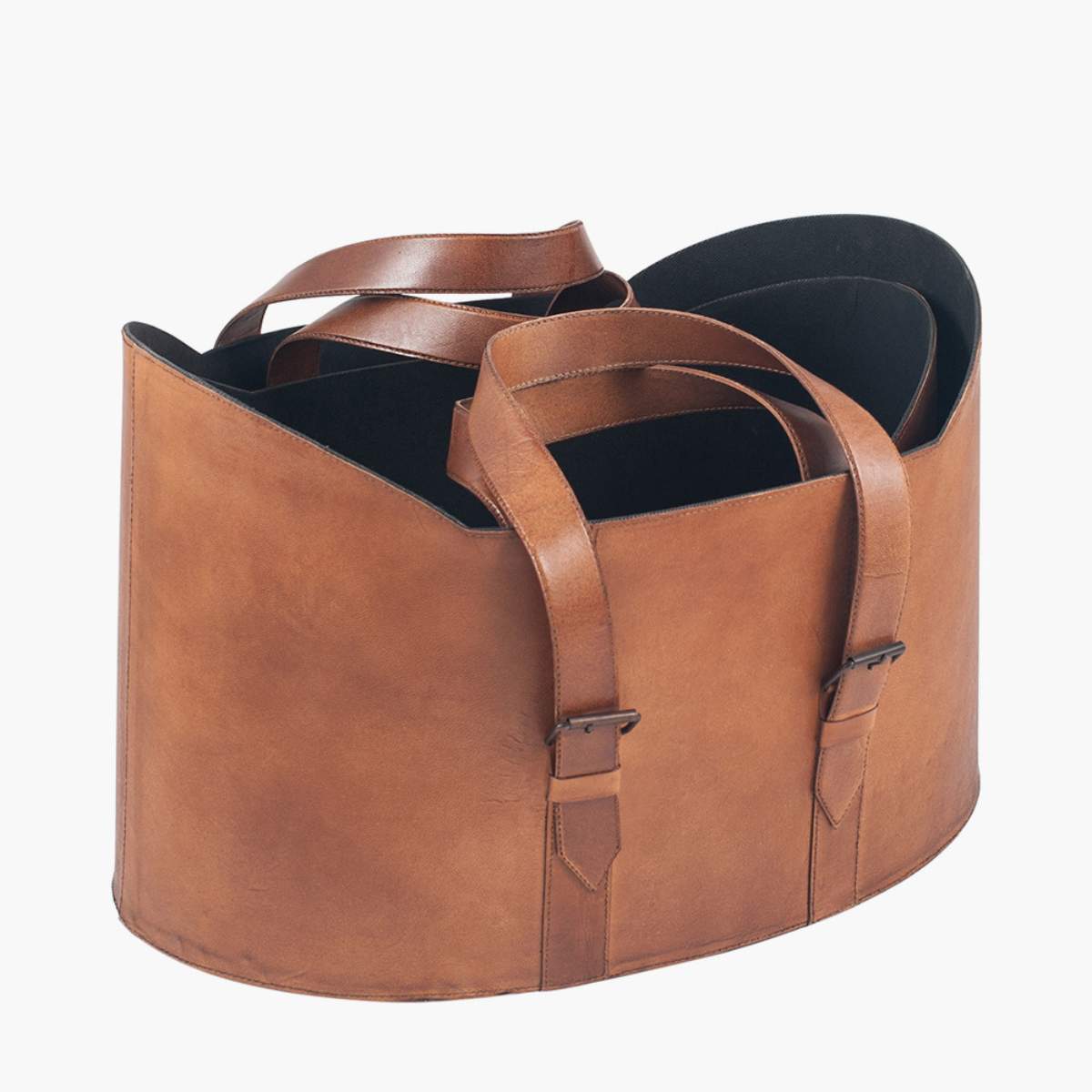 Beau&Co Alessio S/2 Leather Handled Storage
